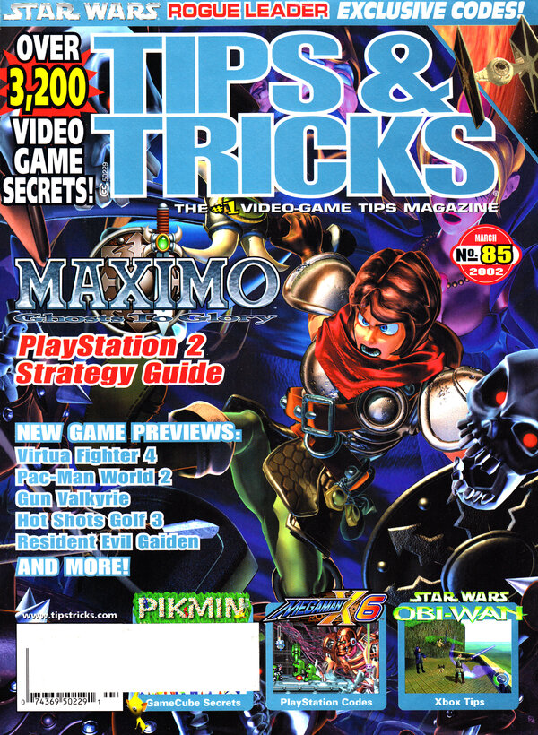 Tips & Tricks Issue 085 (March 2002) cover